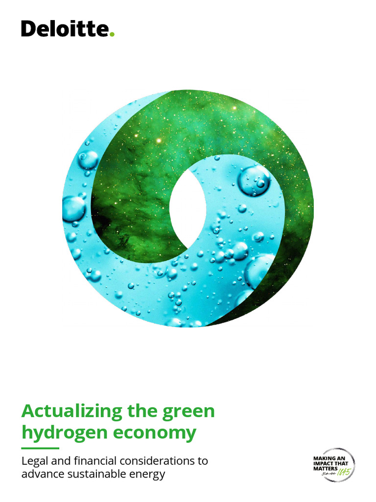 Actualizing Green Hydrogen Economy | PDF | Climate Change Mitigation ...