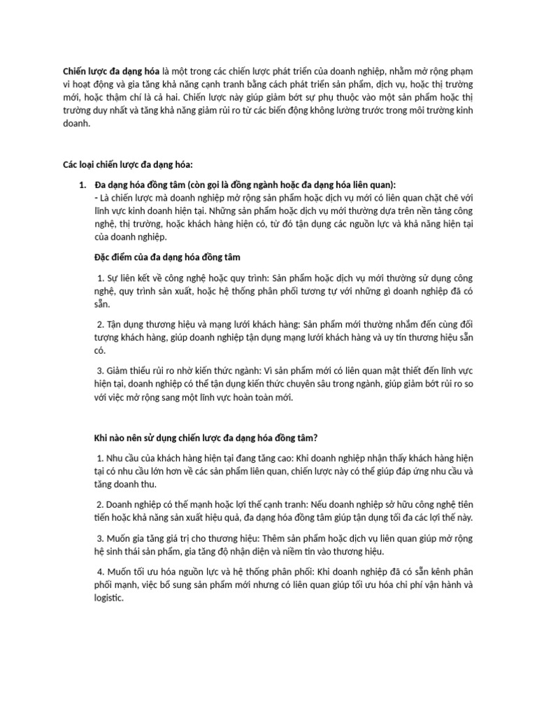 Cac CL Da Dang Hoa | PDF