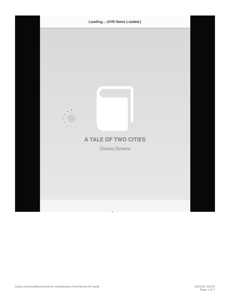 A Tale of Two Cities - Charles Dickens - Pdfbooksworld | PDF