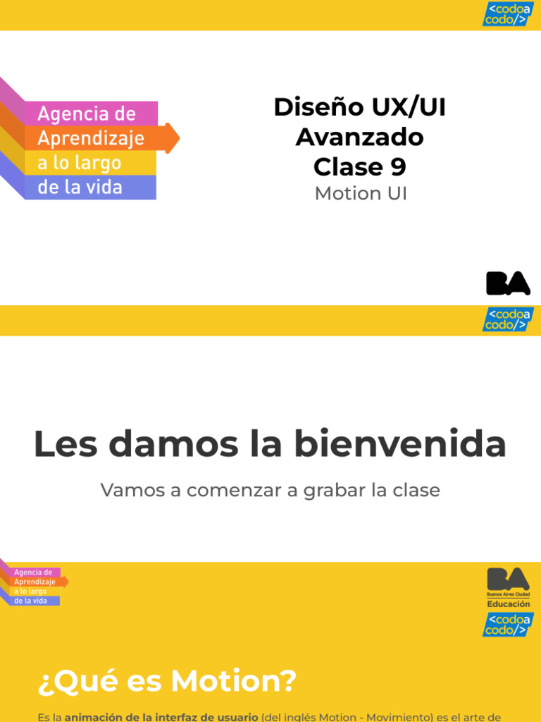 Principios de Motion UI en Diseño UX/UI | PDF | Usuario (informática ...