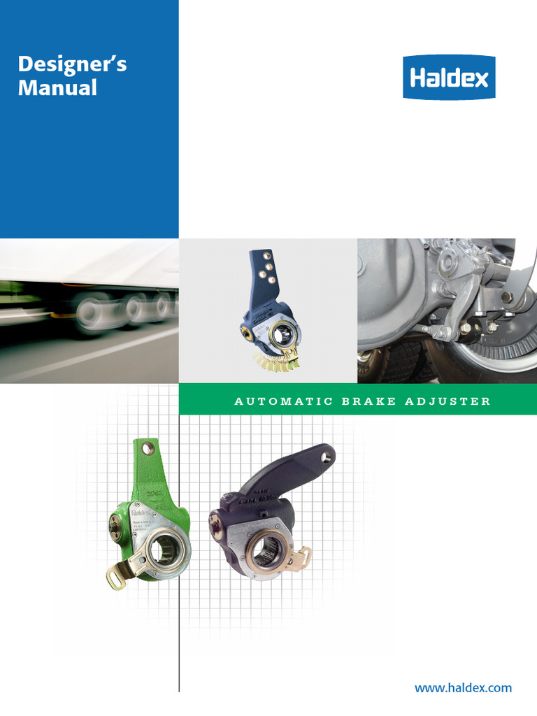Haldex Automatic Brake Adjuster Guide | PDF | Brake | Manual Transmission