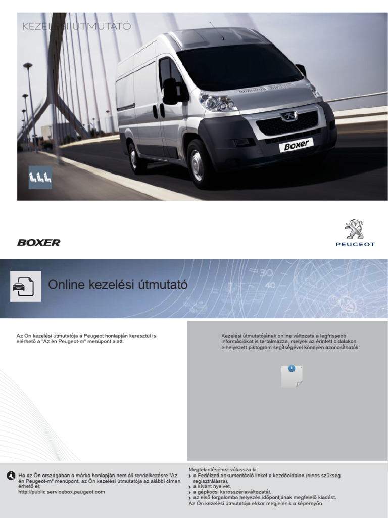 Peugeot Boxer (2014) | PDF