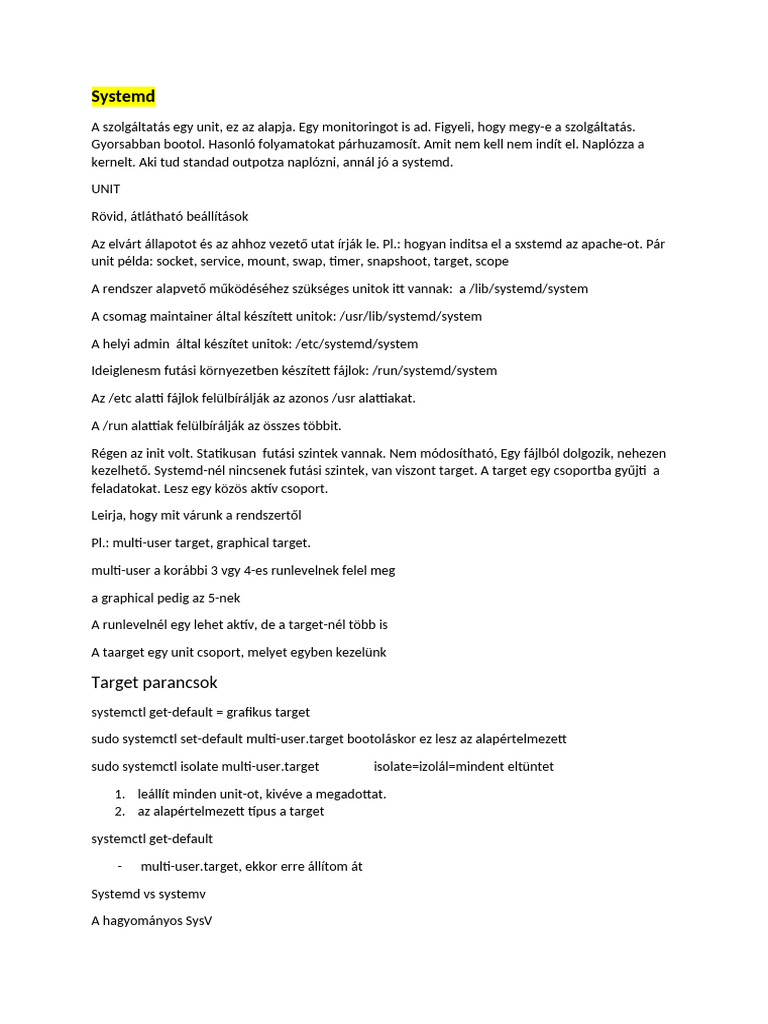 Systemd | PDF