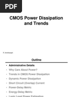 CMOS Power Dissipation and Trends: R. Amirtharajah