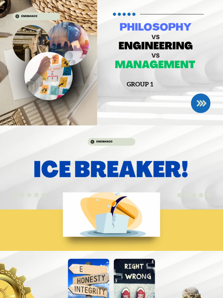 Philosophy, Engineering, and Management Insights | PDF | Engineering ...