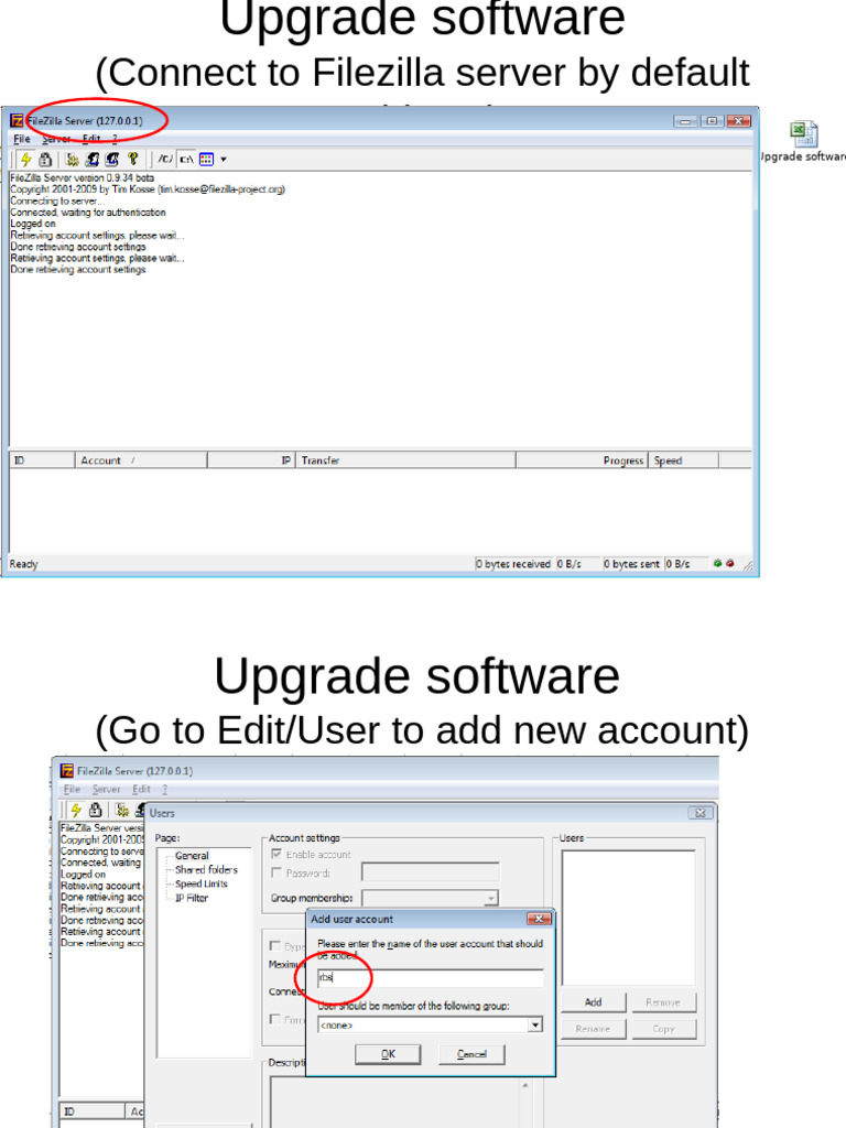 Step By Step Software Upgrade Guide Pdf File Transfer Protocol