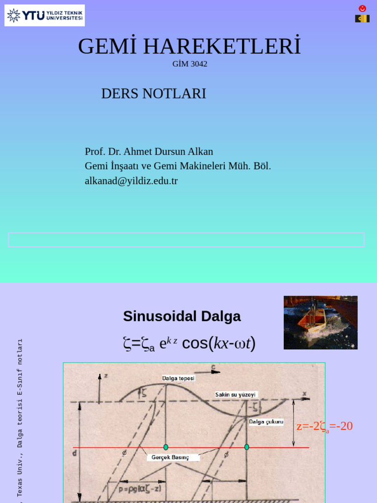 GEMİ HAREKETLERİ SUNUM 2025B Bolum Ch.1 | PDF