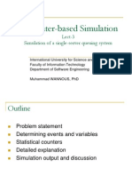 L-3 Simulation of MM1