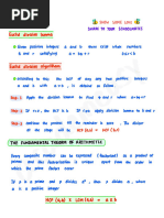 National 5 Maths Formula Sheet | PDF