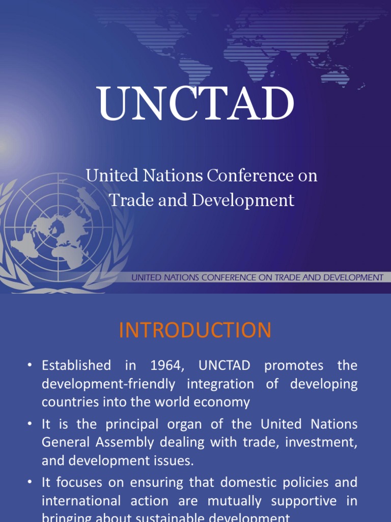 Unctad: United Nations Conference On Trade and Development | PDF ...