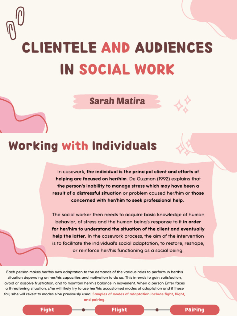 Clientele and Audiences in Social Work | PDF | Feeling | Experience