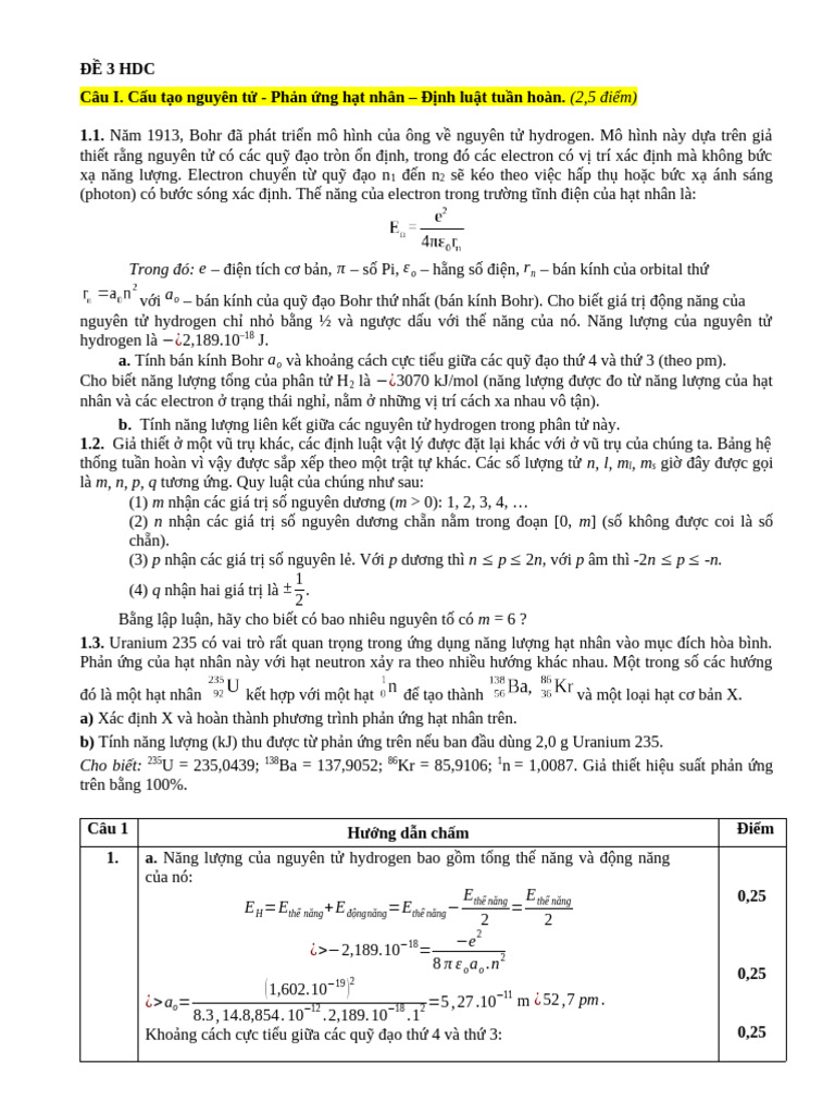 HDC de 3 SL 2024 | PDF