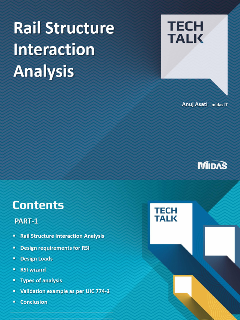 Rail Structure Interaction Analysis Guide | PDF | Mechanical ...