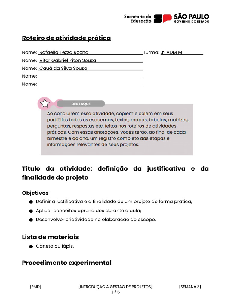 Justificativa e Finalidade do Projeto | PDF | Saúde mental | Emoções
