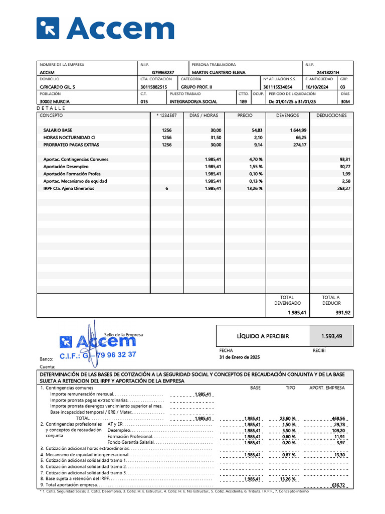 Accem | PDF | Economias | Relaciones laborales