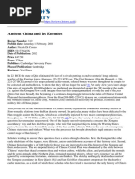 Ancient China's Geographic Influence | PDF | China | World Politics