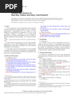 ASTM A108-18 Cold-Finished Steel Bars | PDF | Steel | Specification ...