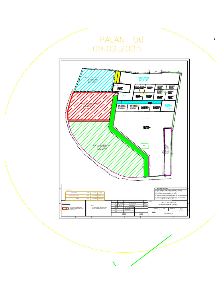 Site Layout and Area Details Document | PDF