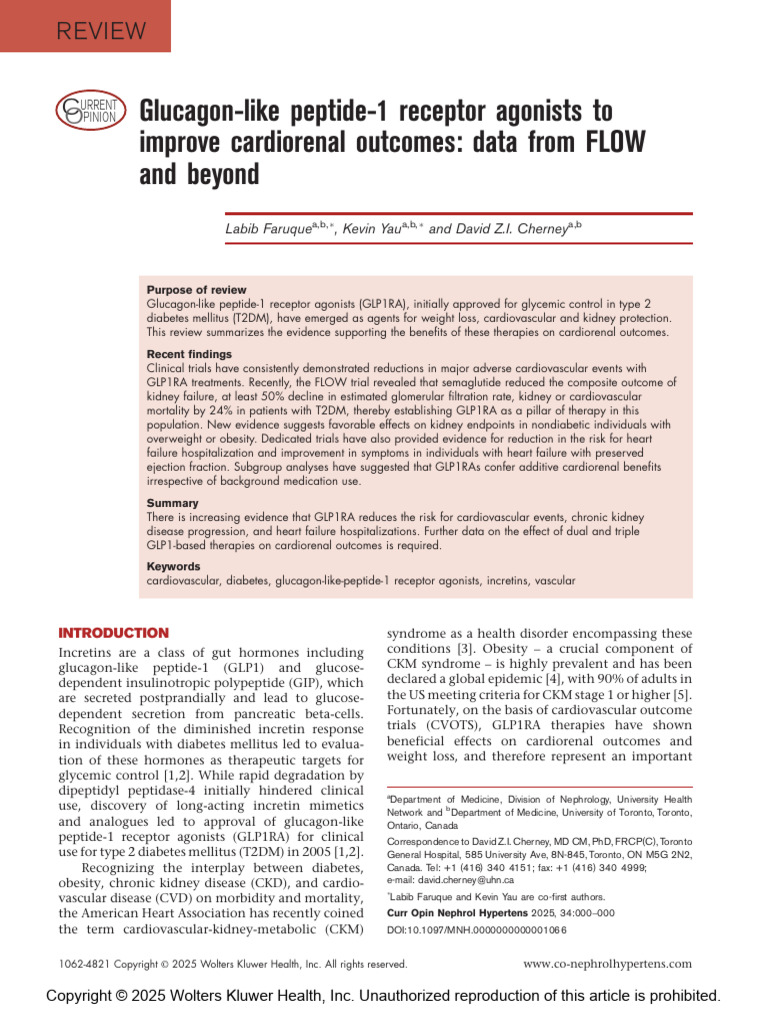 Glucagon Like Peptide 1 Receptor Agonists To.218 | PDF | Diabetes ...