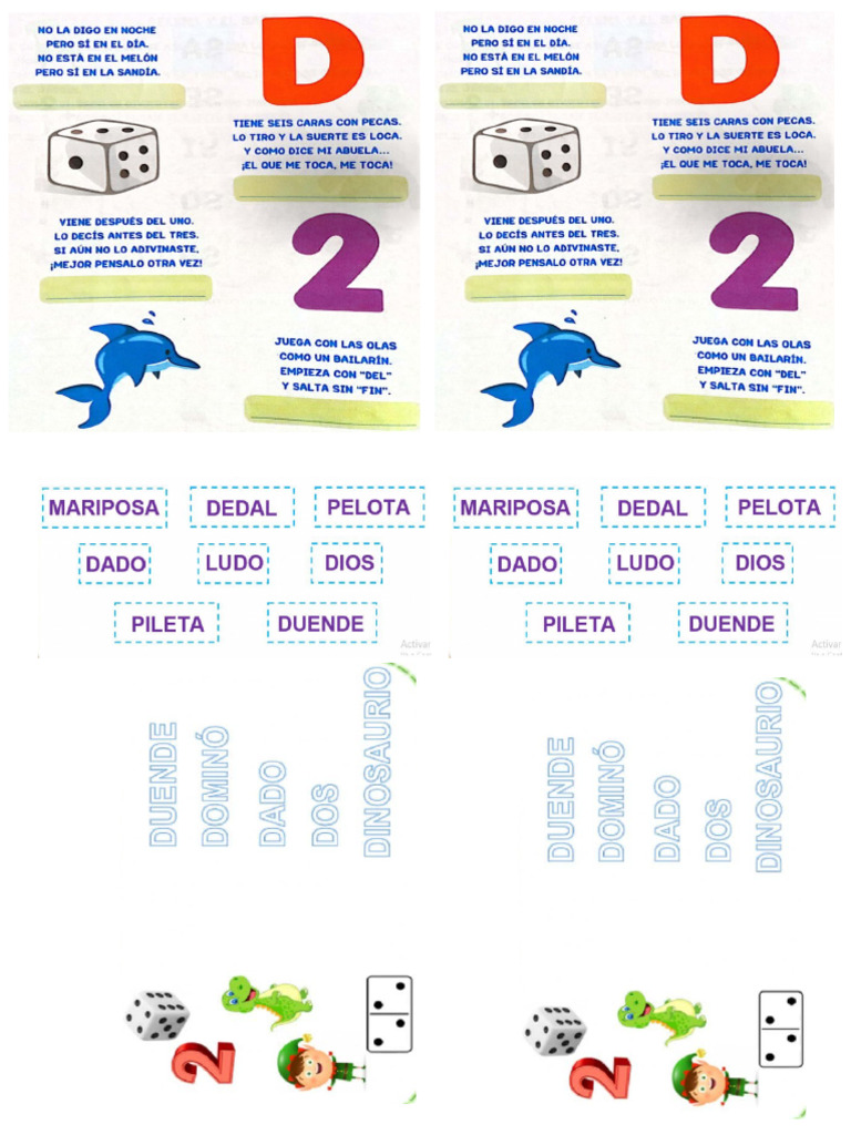 Imprimir Letras D L N | PDF