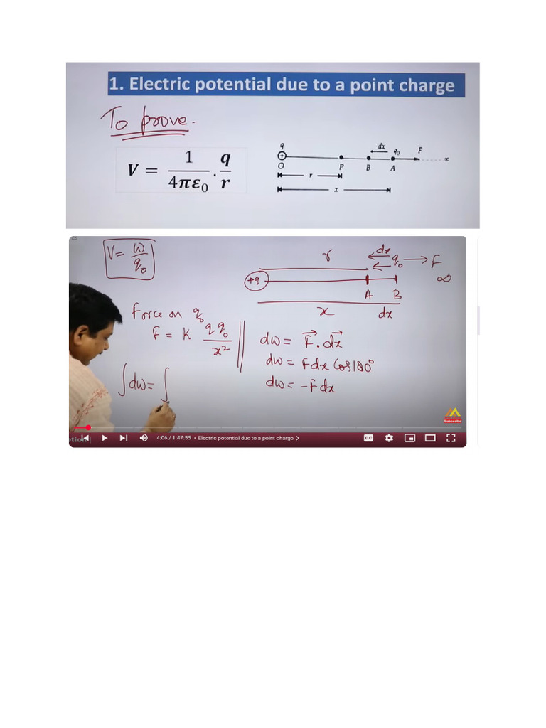 Derivation Electric Field Potential Pdf