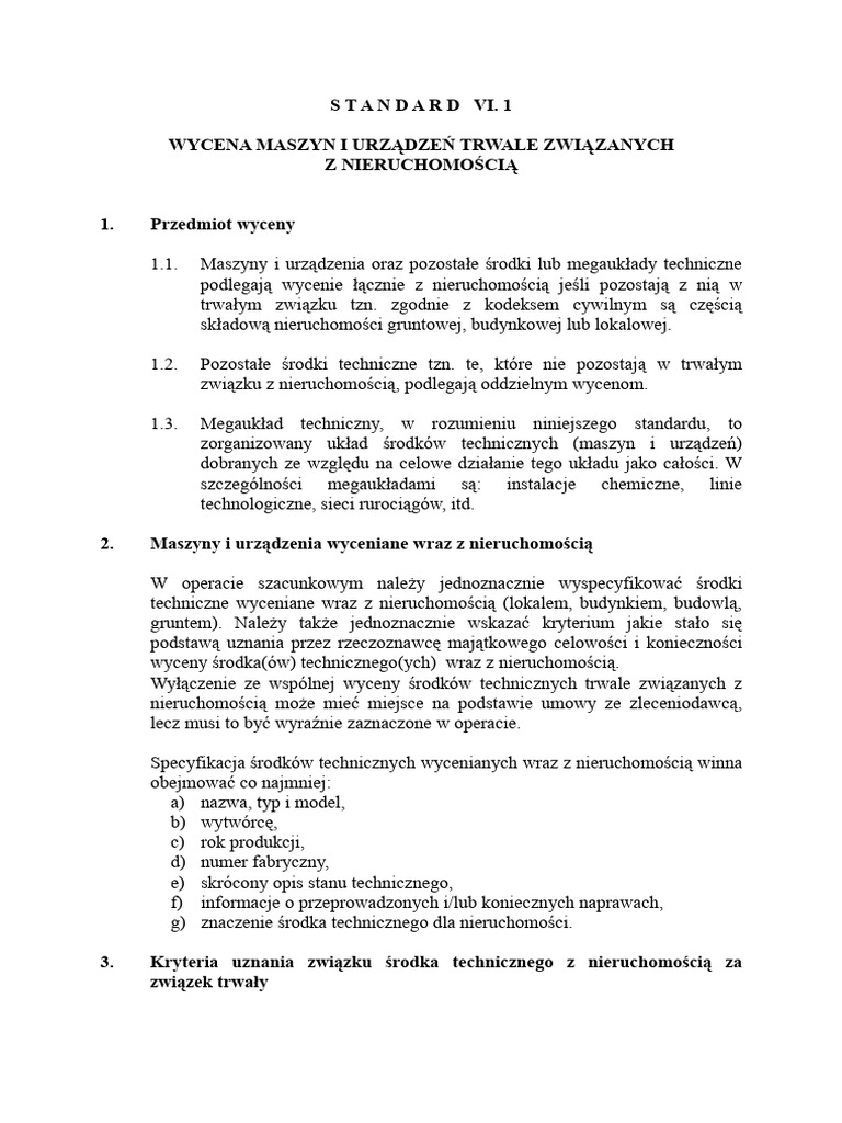 Standard VI 1 | PDF
