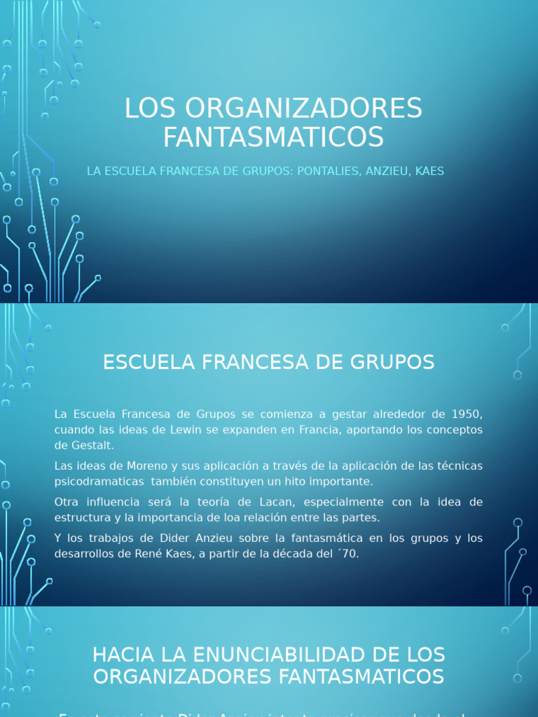 Los organizadores fantasmaticos | PDF | Fantasía sexual | Mente ...