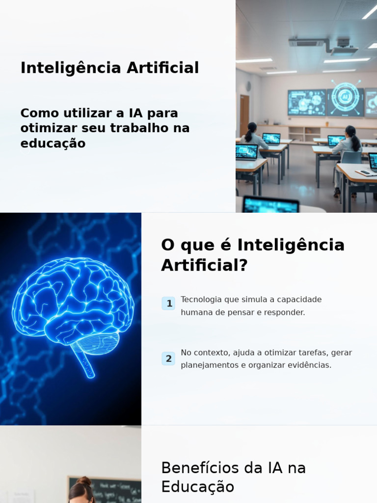 IA na Educação: Otimize seu Trabalho | PDF | Inteligência artificial ...