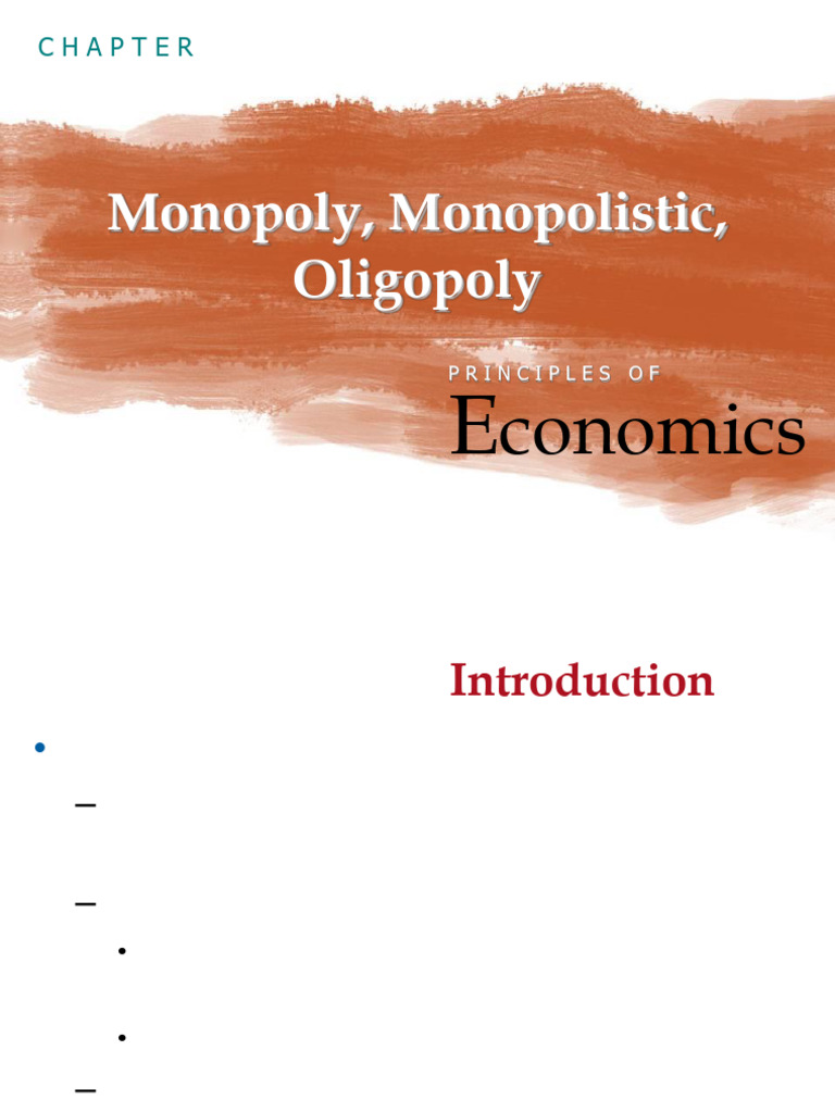 Market Structures 07.11.2024 | PDF | Monopoly | Market Power