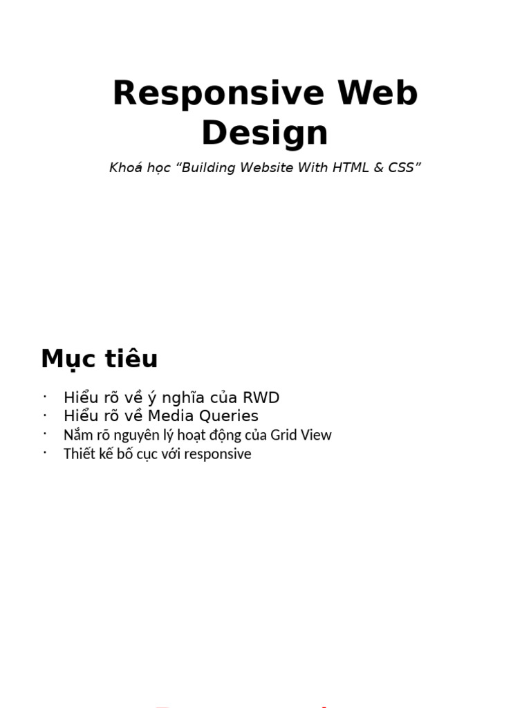 (Slide 09) Responsive Web Design | PDF