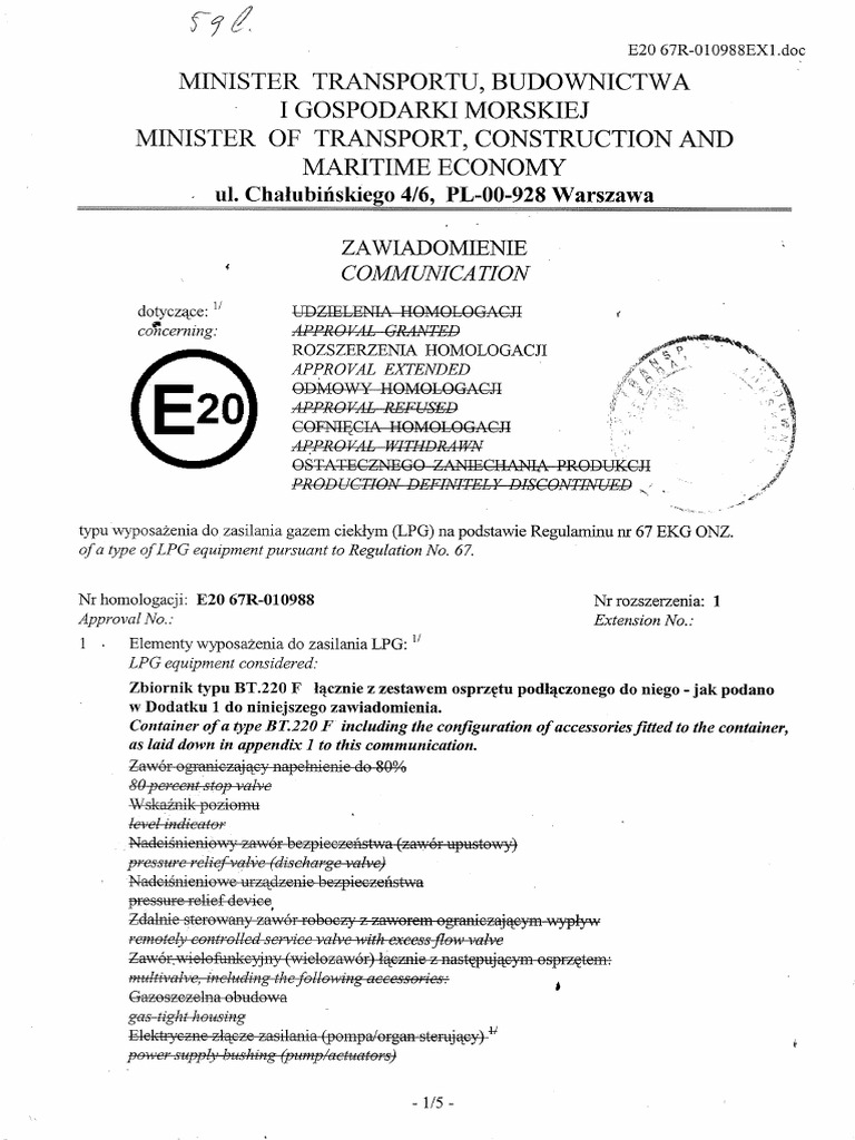 E20 67R-010988 | PDF
