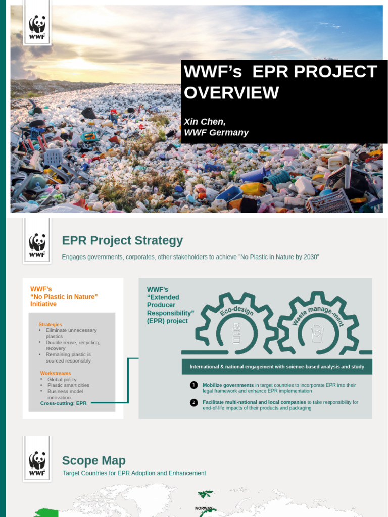 WWF EPR Project for Plastic Reduction | PDF | Waste Management | Recycling