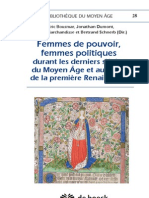 Femmes de pouvoir, femmes politiques (table des matières)