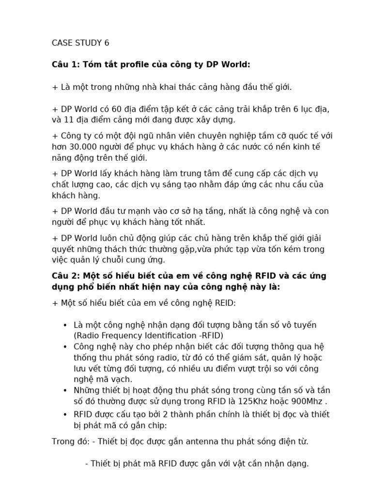 Case Study 6 | PDF