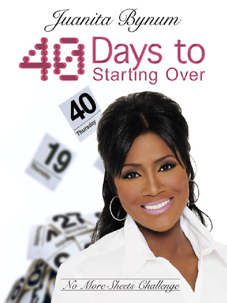 40 Days To Starting Over. No More Sheets Challenge (PDFDrive) | PDF ...