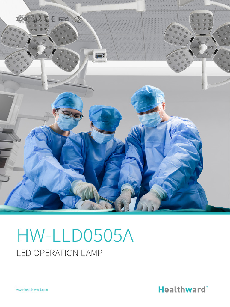 LED Surgical Operation Lamp Specifications | PDF | Lighting | Color