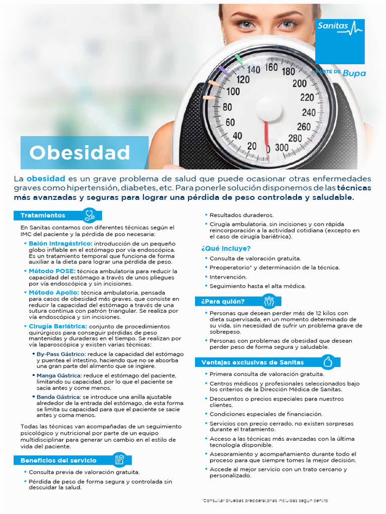 Tratamientos Efectivos para la Obesidad | PDF | Obesidad | Pérdida de peso