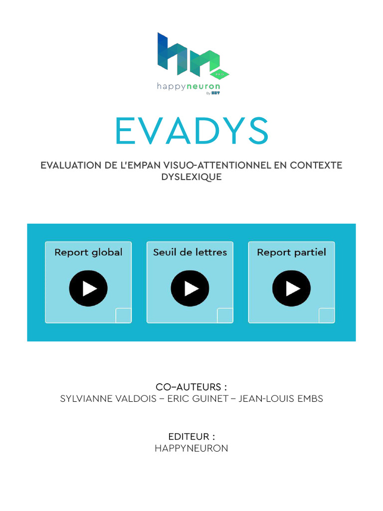 Évaluation de l'empan visuo-attentionnel en dyslexie | PDF | Dyslexie