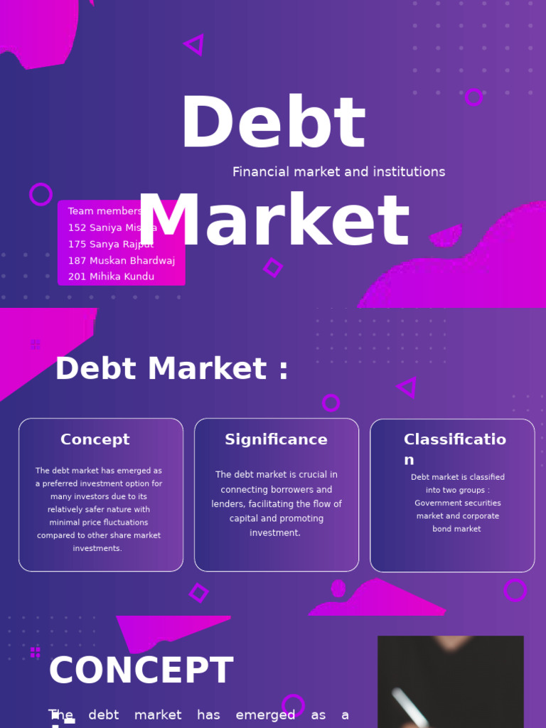 Debt Market (Group 3) | PDF | Bonds (Finance) | United States Treasury ...