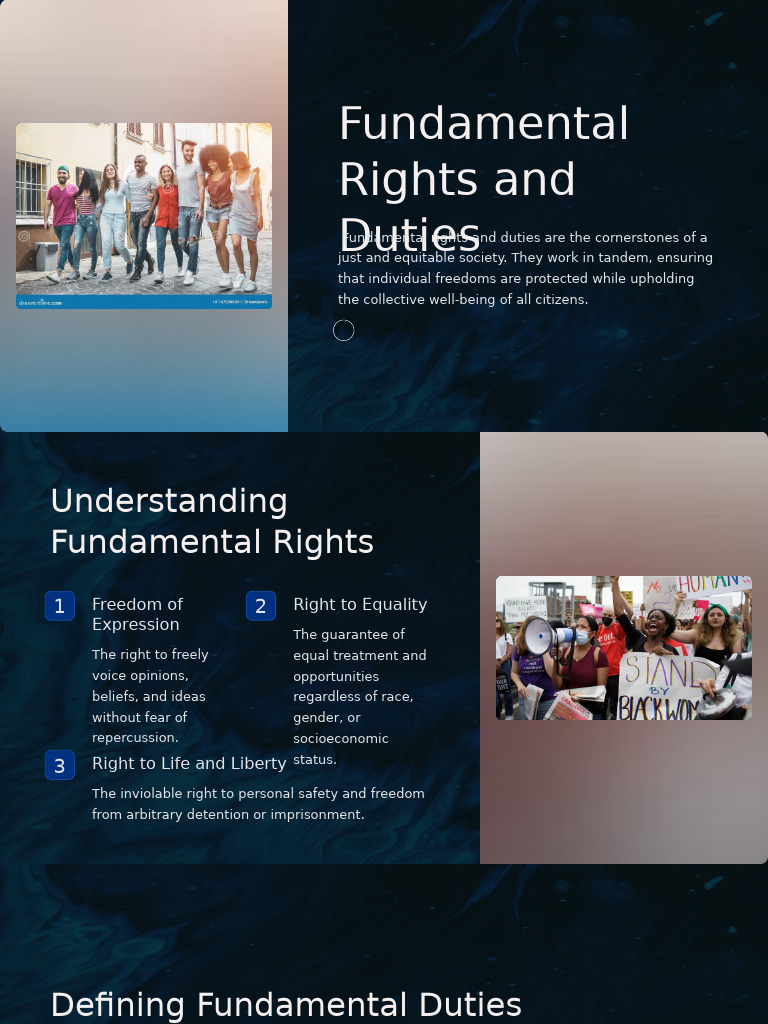 Fundamental Rights and Duties | PDF | Rights | Citizenship