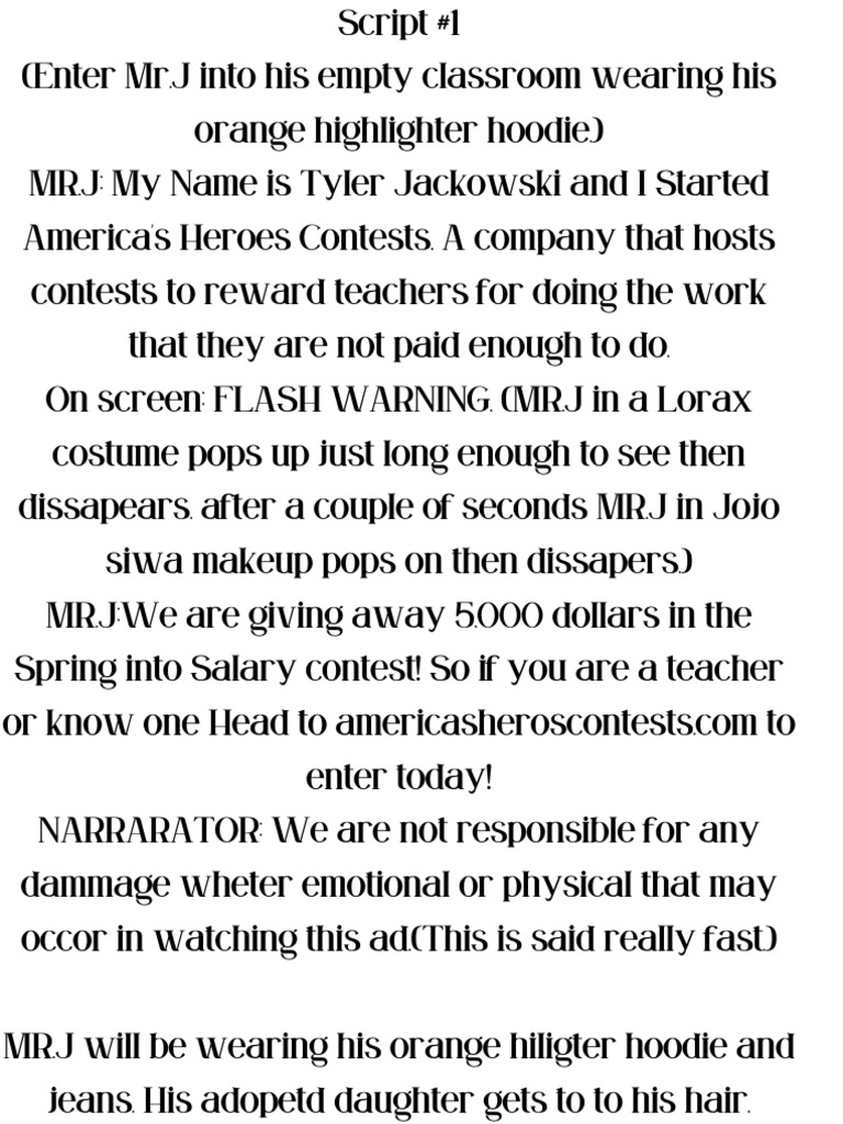 SCRIPT | PDF