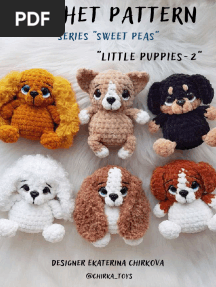 English Puppies 2 Pattern
