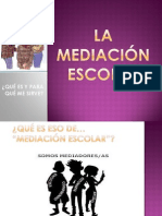 MEDIACION ESCOLAR- alumnos