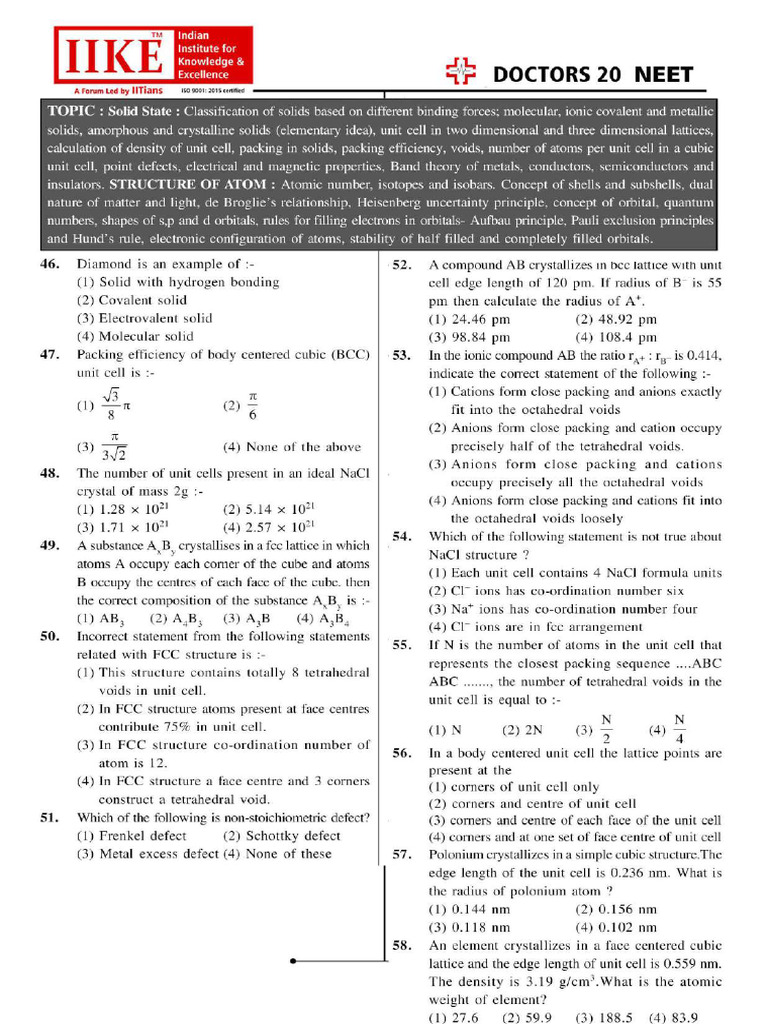 CHRM 1 | PDF
