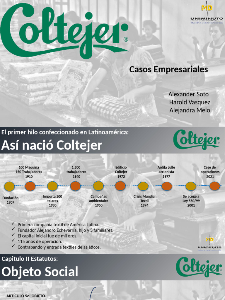 Coltejer V1 | PDF | Textiles | Business