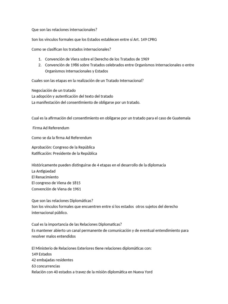 Final Dip 2023 | PDF | Diplomacia | Misión diplomática