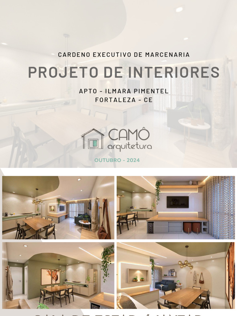 Projeto de Interiores: Marcenaria Pimentel | PDF | Material composto ...