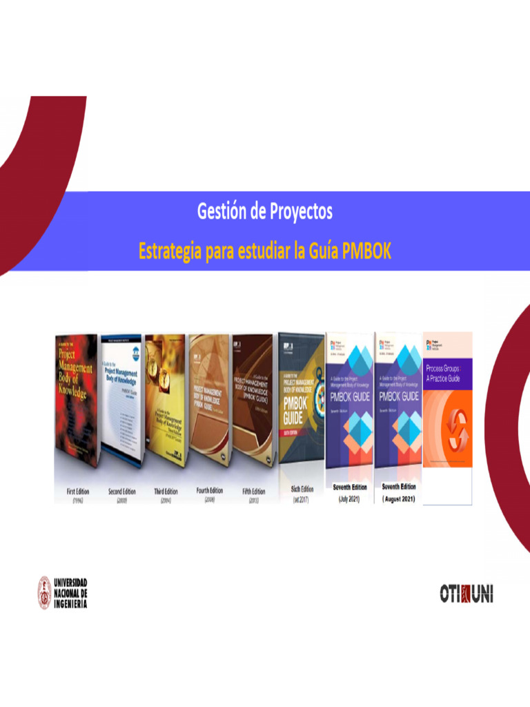 2 Estrategia de Estudio de Guía PMBOK v6 v7 | PDF | Gestión de ...