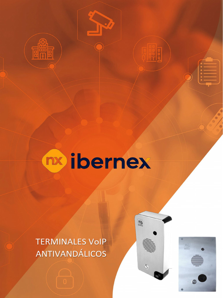 Terminales VoIP Antivandálicos IBERNEX | PDF | Relé | Voz sobre IP