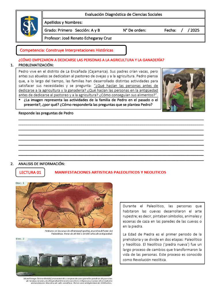 Evolución de la Agricultura y la Rueda | PDF | Neolítico | Cazador ...